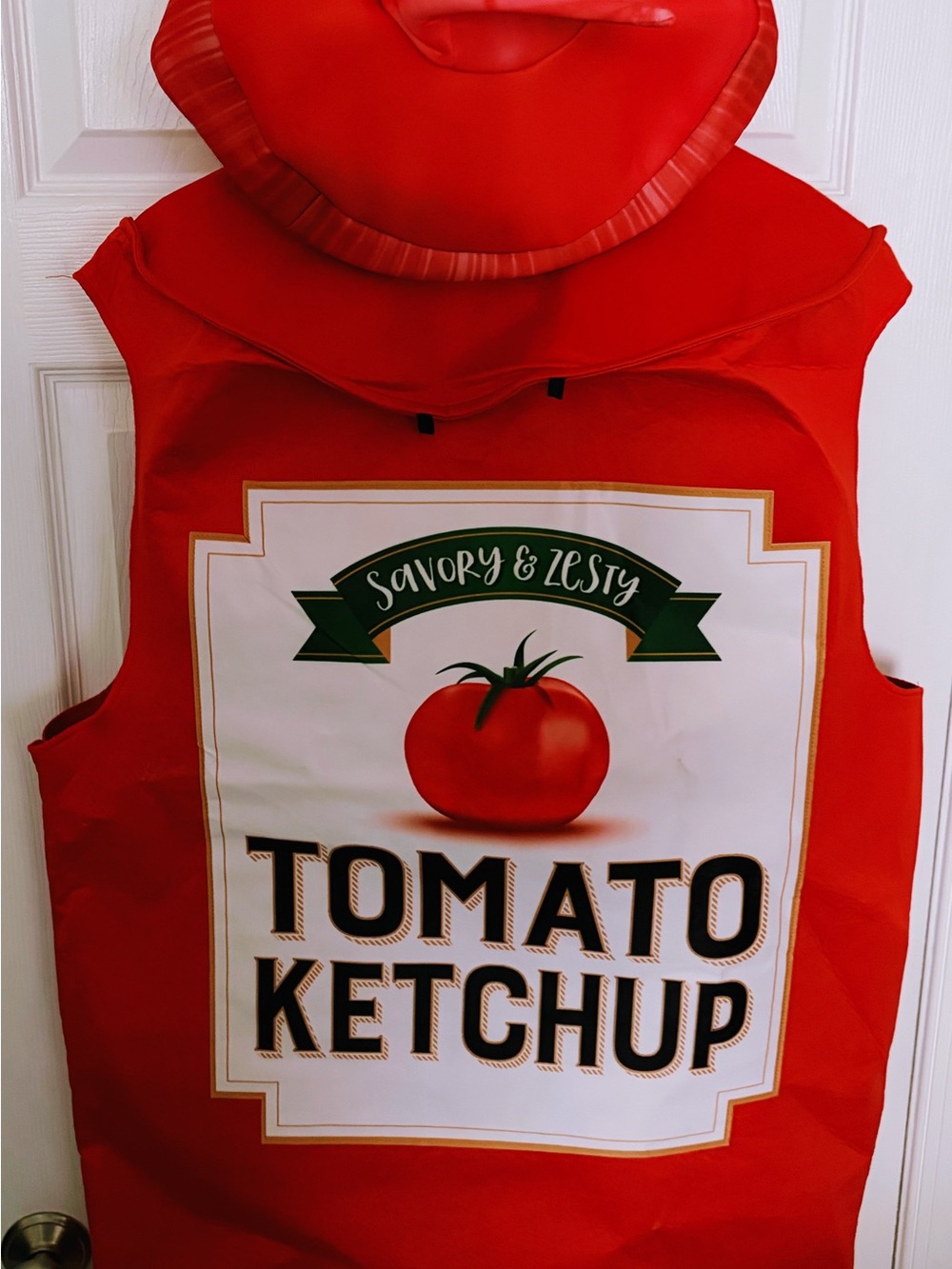 Tomato Ketchup Costume
